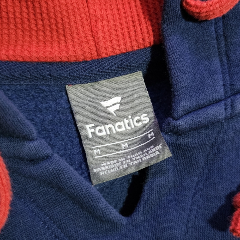USA Fanatics 2025 4 Nations Face-Off‎ Oversized Pullover Hoodie Woman Sz M Blue - Picture 3 of 6